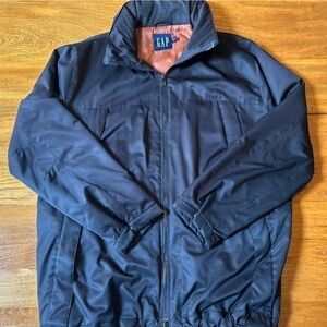 Gap Lightweight Black Jacket With Hood Men’s Medium